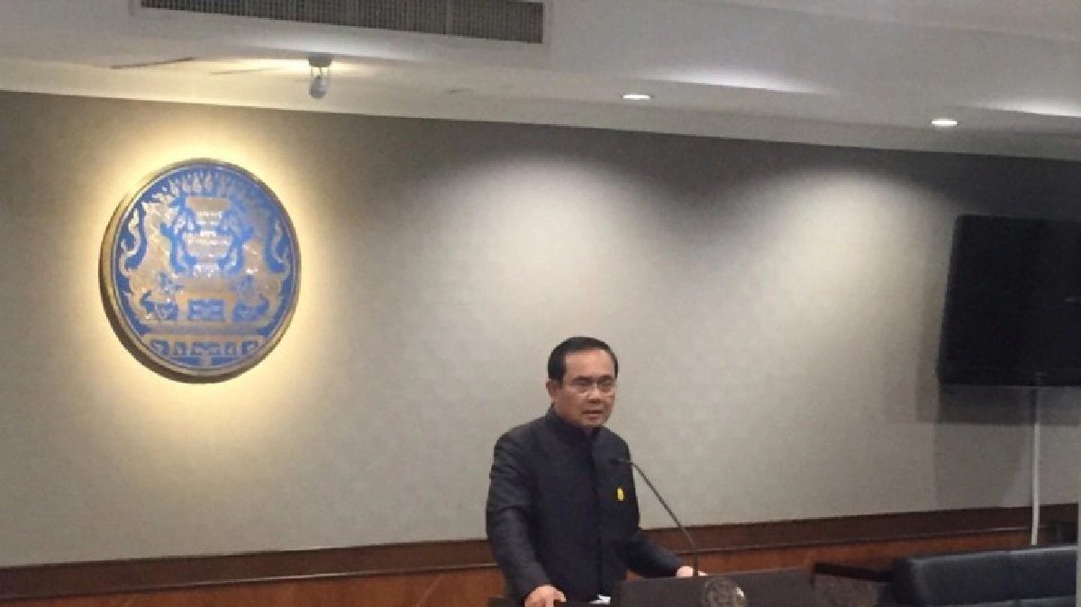 POL“นายกฯ”ปัดวางอ่างบัวเสริมฮวงจุ้ยบอกส่วนตัวชอบอยู่แล้ว