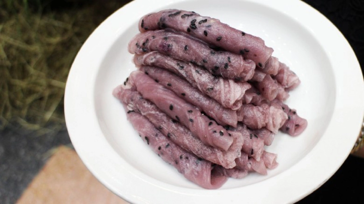 ขนมไทย...ทองม้วนสดมันเทศ