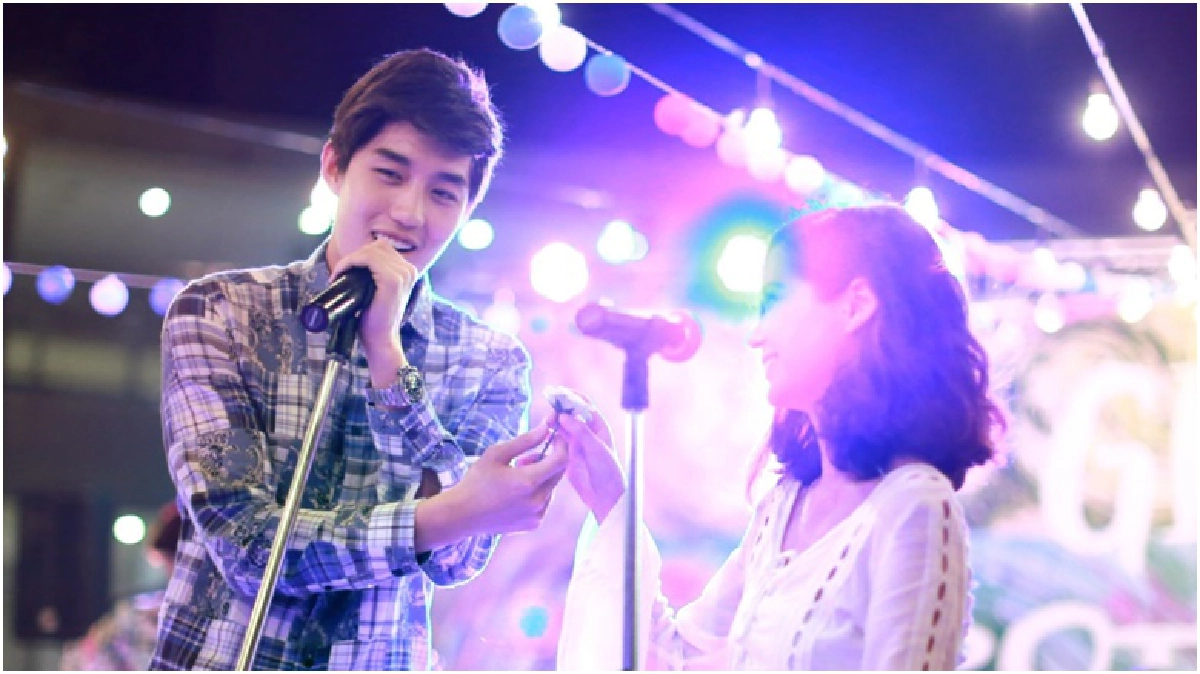 ‘ต่อ-วี’ โชว์หวาน ‘ต่อ-วี’ โชว์หวาน
