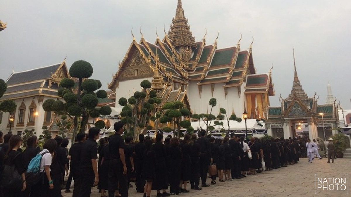 บำเพ็ญกุศลถวายในหลวงรัชกาลที่ 9 บำเพ็ญกุศลถวายในหลวงรัชกาลที่ 9