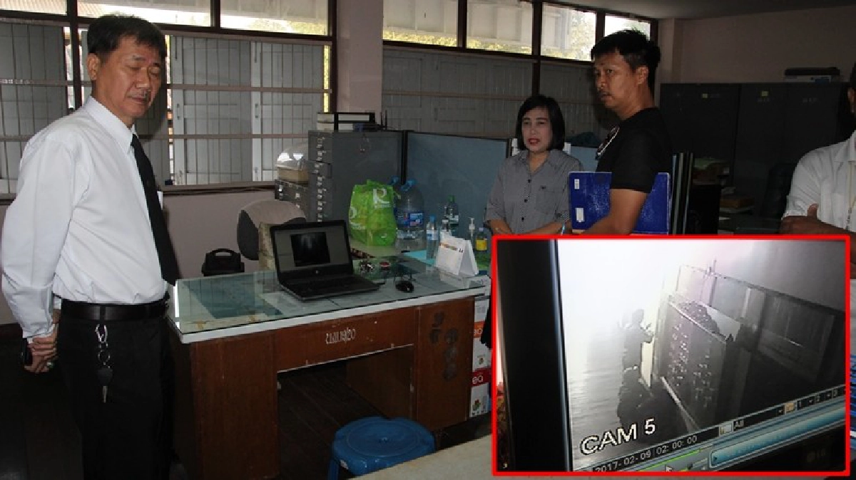 คนร้ายบุกงัดห้องผอ.ยกตู้เซฟ150กก.