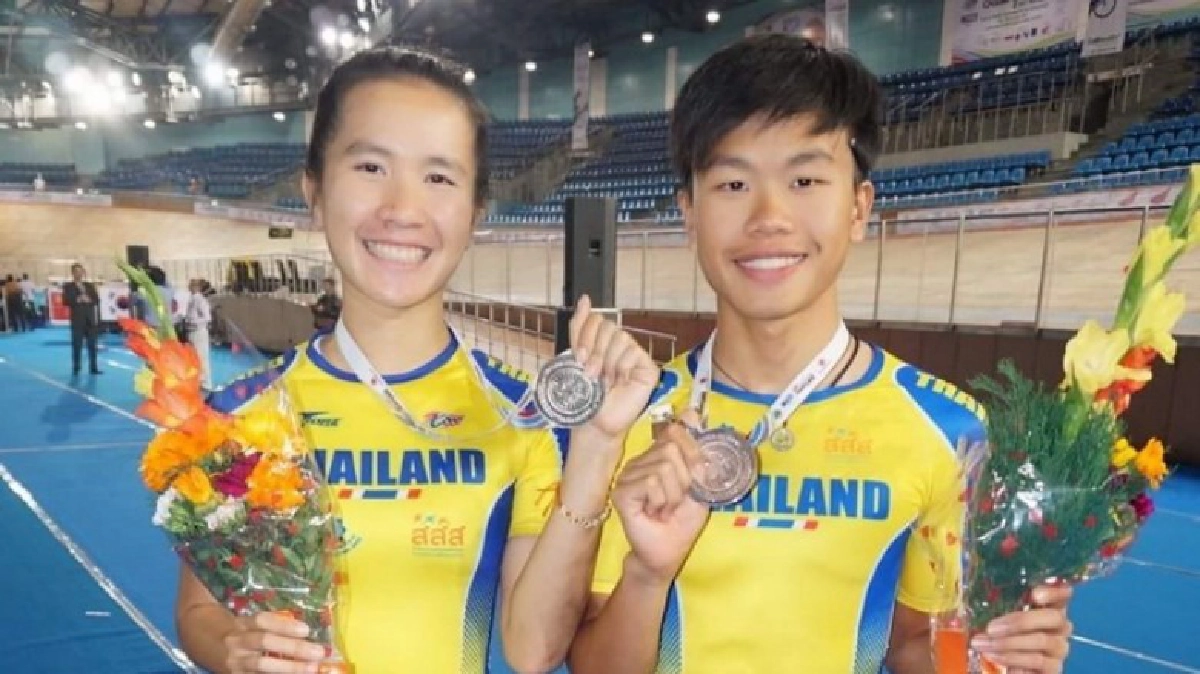 สองล้อไทยได้เหรียญลู่เยาวชนเอเชีย สองล้อไทยได้เหรียญลู่เยาวชนเอเชีย