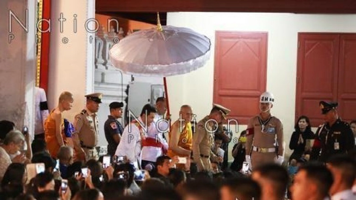 สมเด็จพระสังฆราชเสด็จกลับวัดราชบพิธ