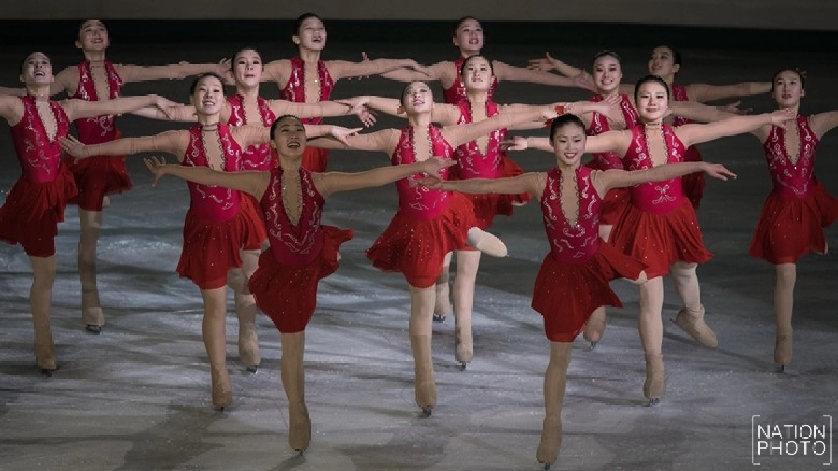 เปิดม่านเทศกาล 'สเก็ตลีลา' ของชาวโสมแดง เปิดม่านเทศกาล 'สเก็ตลีลา' ของชาวโสมแดง