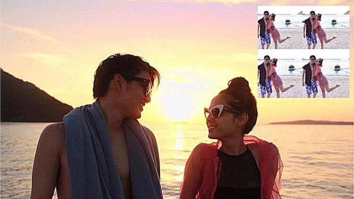 หวานอีกแล้ว! 'กอล์ฟ-ขวัญ' สวีททะเลภูเก็ต หวานอีกแล้ว! 'กอล์ฟ-ขวัญ' สวีททะเลภูเก็ต