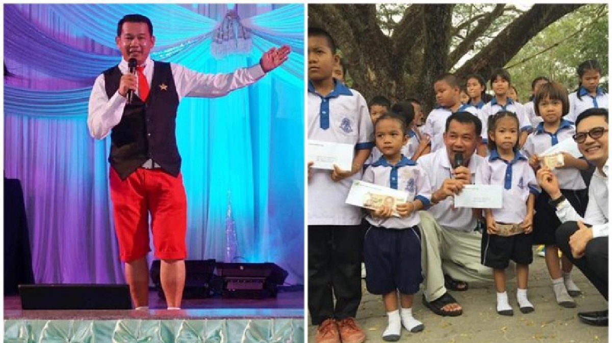ลูกทุ่งดารา พิเชษฐ์ ศรีราชา เลี้ยงเด็ก-มอบทุนเสริมบุญวันเกิ ลูกทุ่งดารา พิเชษฐ์ ศรีราชา เลี้ยงเด็ก-มอบทุนเสริมบุญวันเกิ