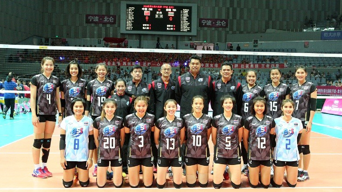 ตบสาวไทยไม่หนัก จับติ้วลูกยางเอเชีย ตบสาวไทยไม่หนัก จับติ้วลูกยางเอเชีย