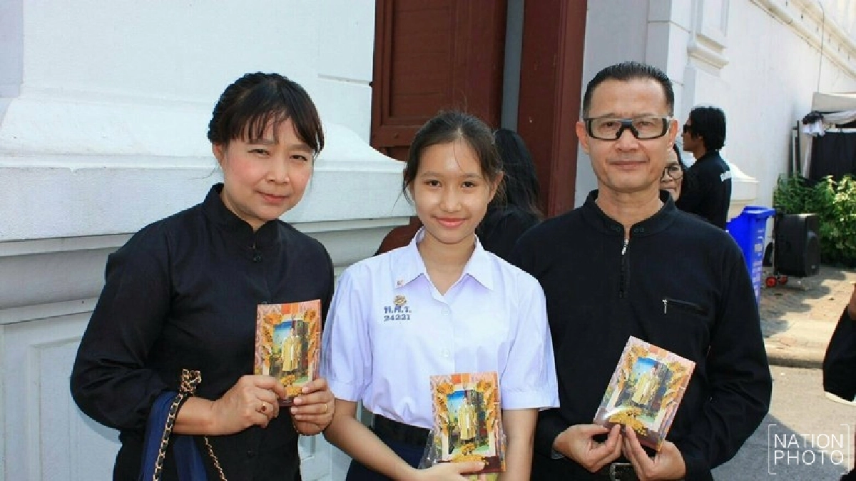 อาการป่วยดีขึ้นด้วยพระบารมี