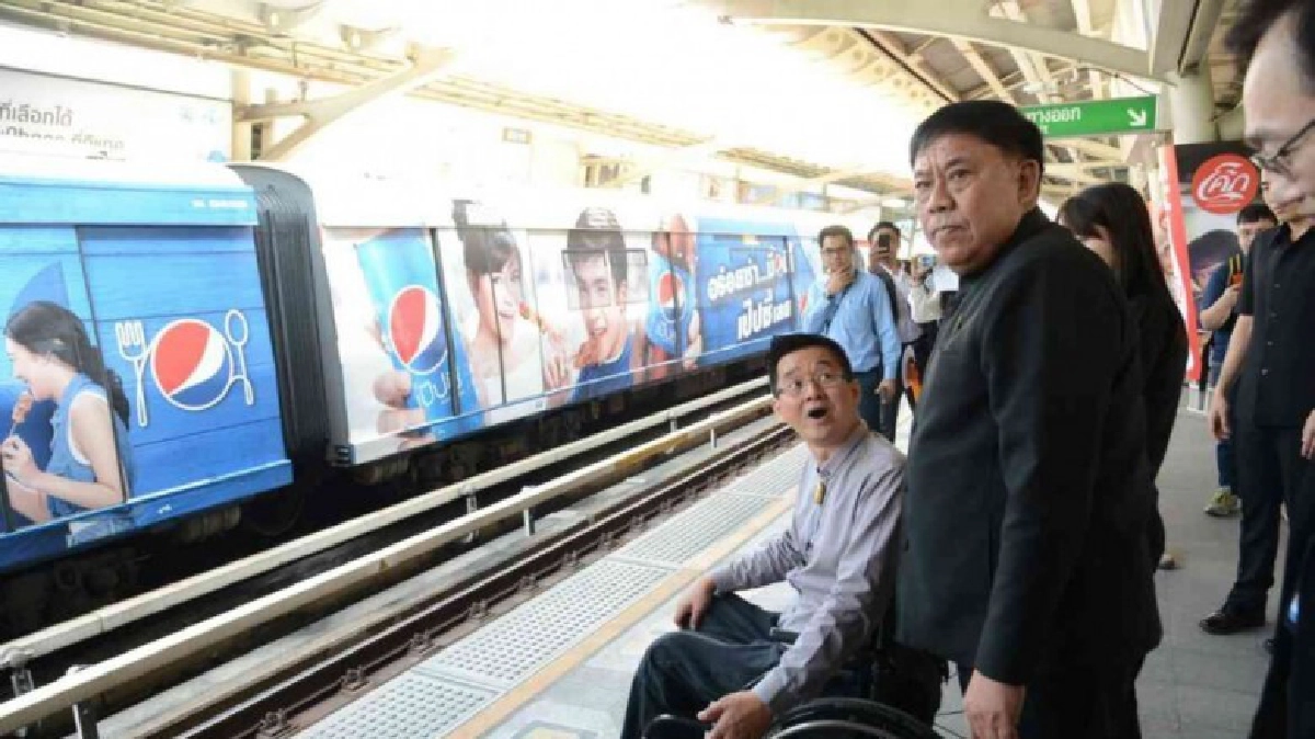 เปิดใช้ลิฟต์"บีทีเอส"เพื่อคนพิการ