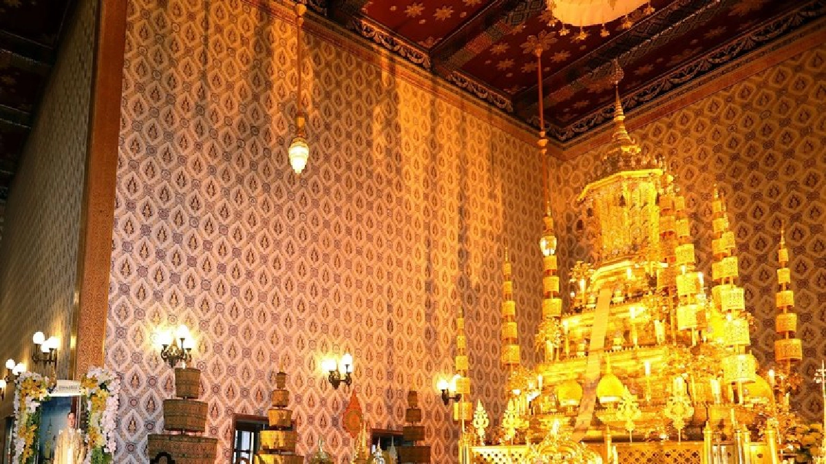 การพระพิธีธรรมสวดพระอภิธรรมพระบรมศพ วันที่ 42