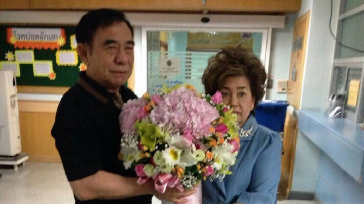 “นายกฯ”ส่งแจกันดอกไม้เยี่ยมเจ๊ยุ