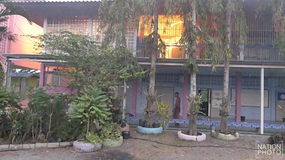 ไฟไหม้โรงเรียนวัดลาดหลุมแก้ว