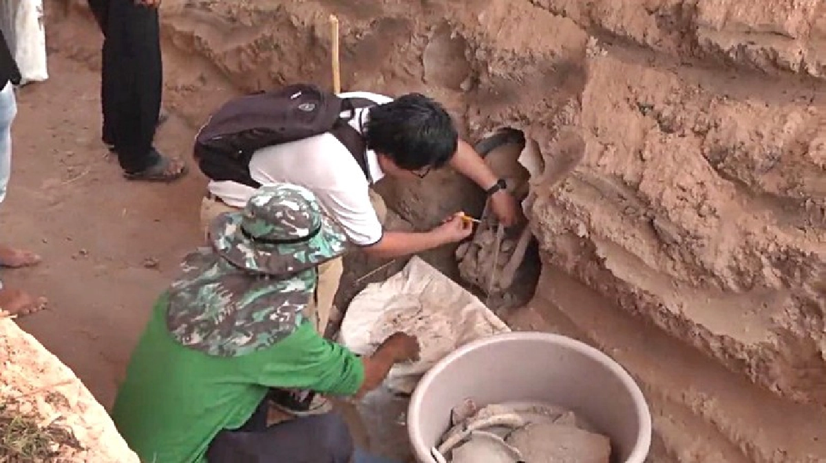 คาดโครงกระดูกมนุษย์โบราณอายุกว่า1,500ปี