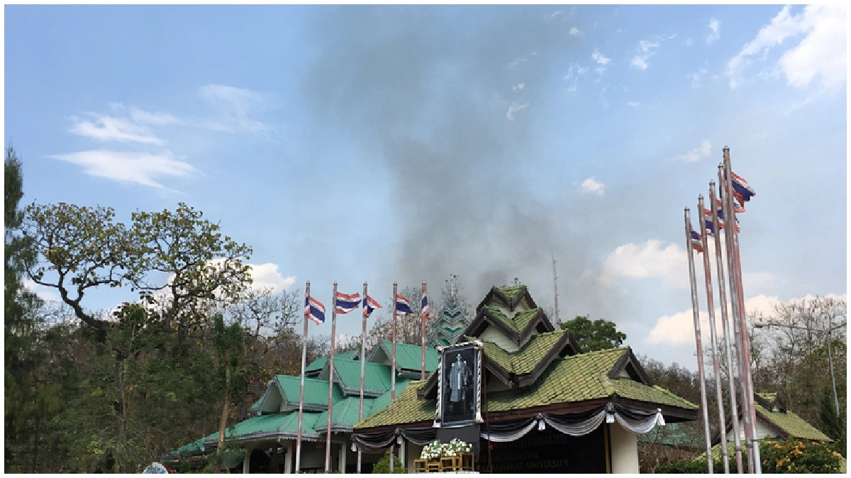 ไฟป่าจว.แม่ฮ่องสอนกลับมารุนแรงอีกครั้ง ไฟป่าจว.แม่ฮ่องสอนกลับมารุนแรงอีกครั้ง