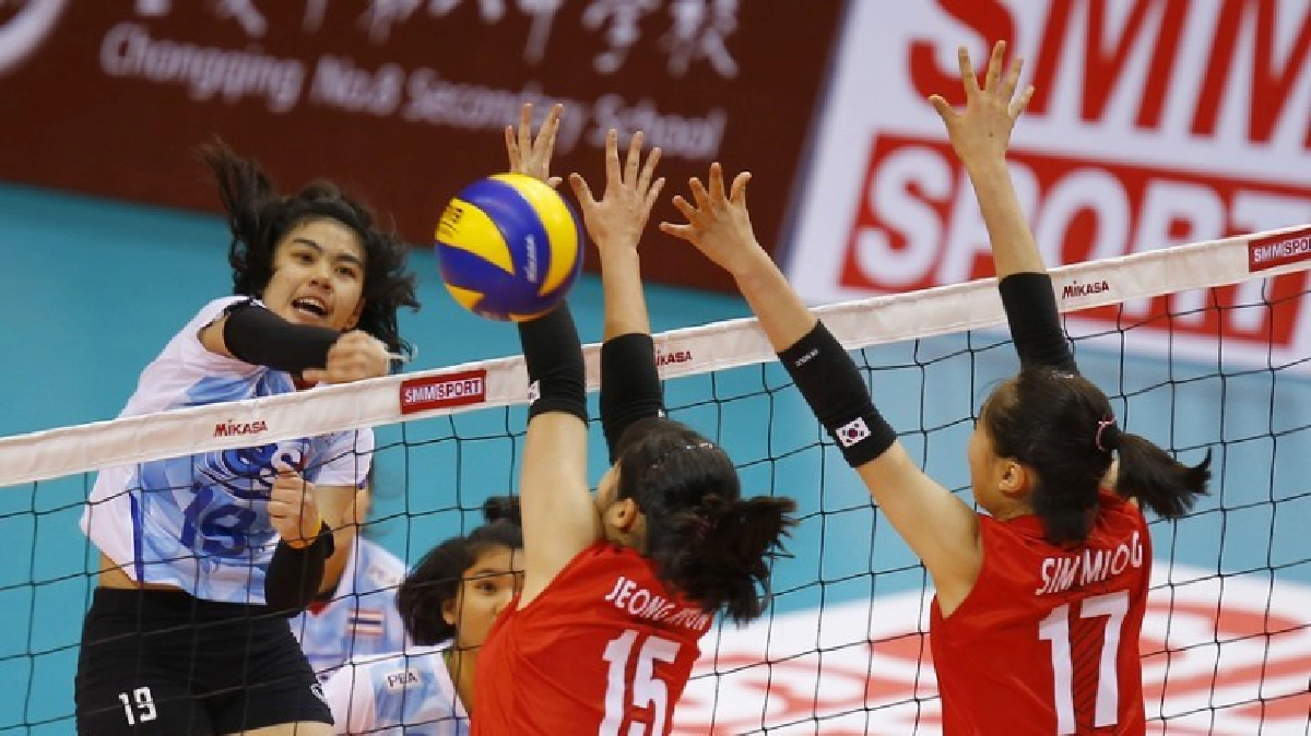 ยุวชนสาวไทย พ่ายโสมขาว จบอันดับ 4 ลูกยางชิงแชมป์เอเชีย