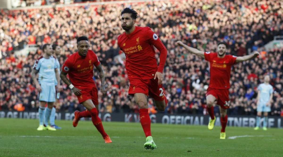 หงส์ปาดหน้าเบิร์นลีย์2-1ยึดที่4เหนียวแน่น