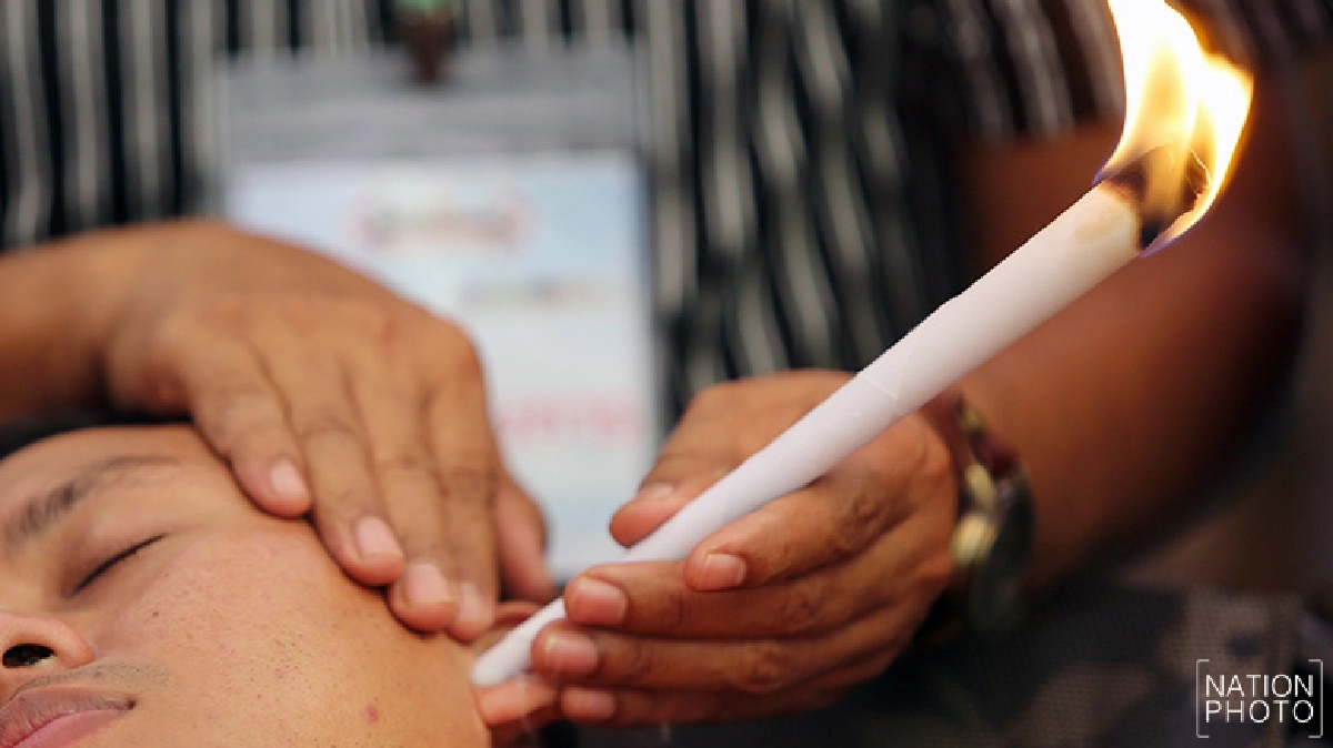 "รมควันใบหน้า Resdung"  จากมาเลเซีย