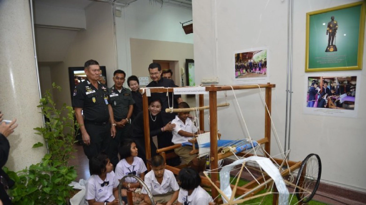 ผนึกสตช.สร้างทายาทหม่อนไหมในโรงเรียนตชด.