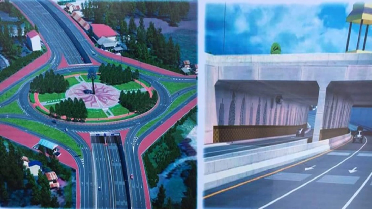ปิด'แยกวังสีสูบ'เป็นวงเวียน 3 ปี สร้างอุโมงค์ลอดแยก