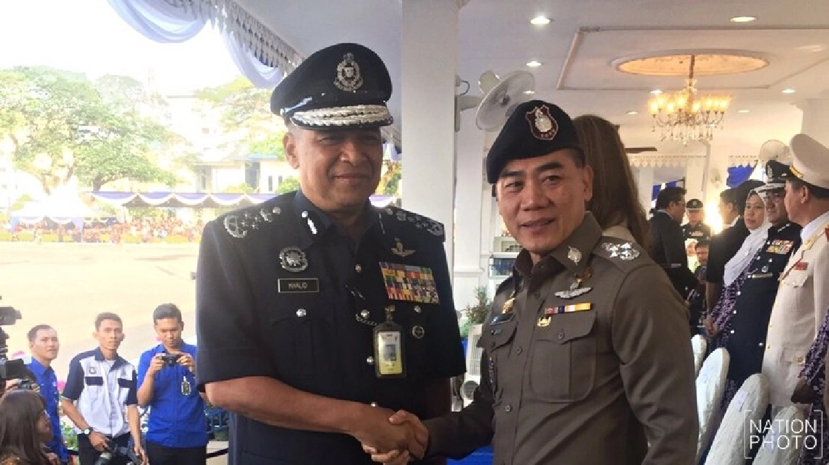 สานสัมพันธ์ตร.ไทย-มาเลย์ สานสัมพันธ์ตร.ไทย-มาเลย์