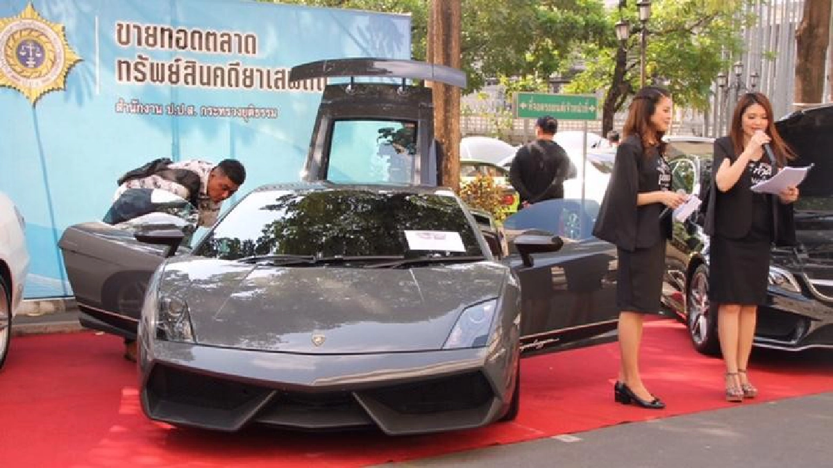 ป.ป.ส.ขายทอดตลาดรถหรู“เบนซ์ เรซซิ่ง”