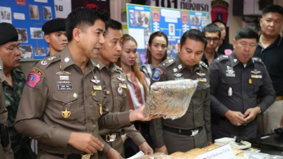 ทลายแก๊งค้ากัญชาออนไลน์ขยายผลยึด100ล้าน