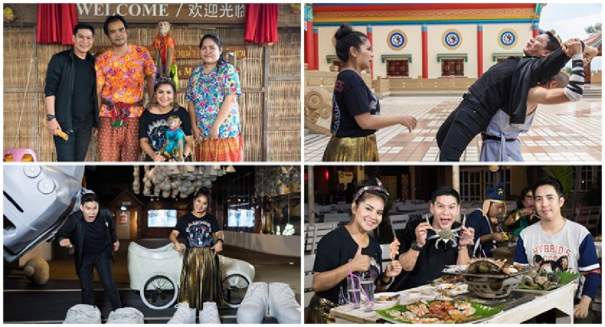 'ตั๊ก-นุ้ย' ท้าแดด ตะลุยเมืองพัทยา 'ตั๊ก-นุ้ย' ท้าแดด ตะลุยเมืองพัทยา