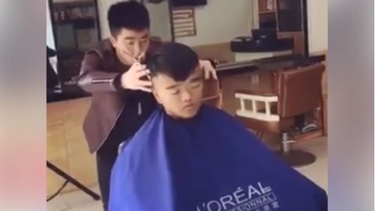 หลับช่วงตัดผม..ต้องเจอแบบนี้!!