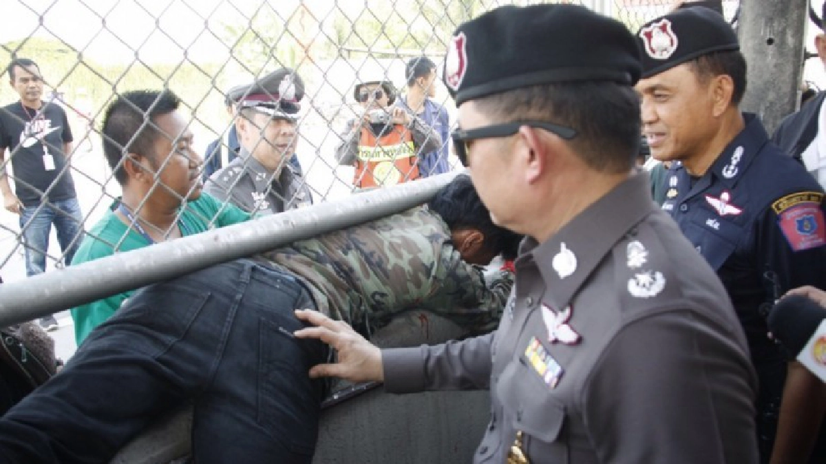 โจรจี้ชิงเงินตู้เก็บเงินด่านทับช้าง อ้างเงินช๊อตไม่พอจ่าย