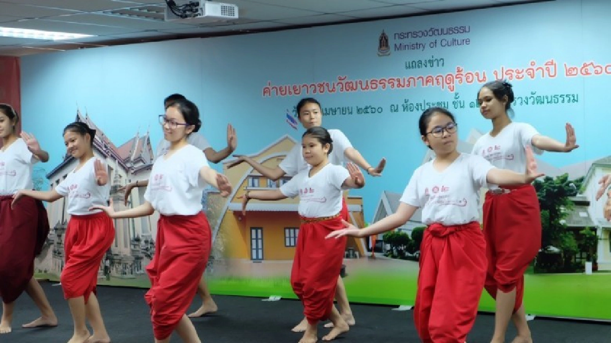 วธ.จัดค่ายปิดเทอมสร้างสรรค์ 60 