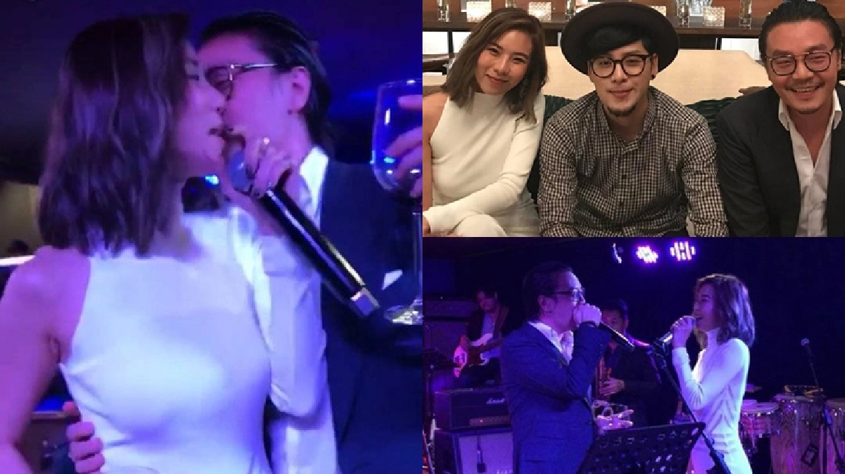 'คริส' หวาน 'เซนต์' พา 'หน้ากากทุเรียน' ร้องเพลงเซอร์ไพรส์ 'คริส' หวาน 'เซนต์' พา 'หน้ากากทุเรียน' ร้องเพลงเซอร์ไพรส์