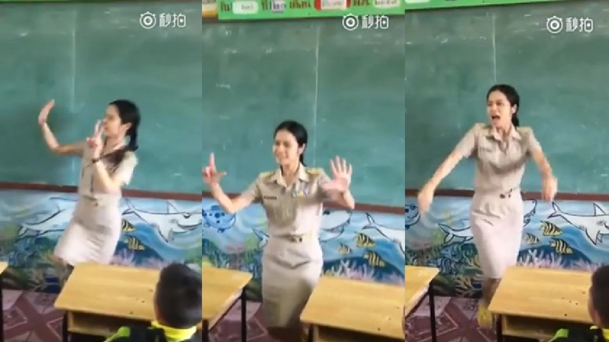 สื่อจีนยกครูไทยสอนท่องสูตรคูณสุดแซ่บ !! สื่อจีนยกครูไทยสอนท่องสูตรคูณสุดแซ่บ !!