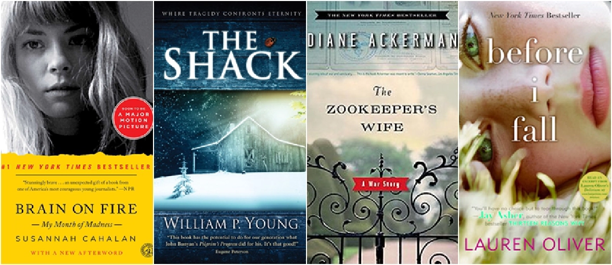 4 หนังสือเบสต์เซลเลอร์ สู่หนังดัง 4 หนังสือเบสต์เซลเลอร์ สู่หนังดัง