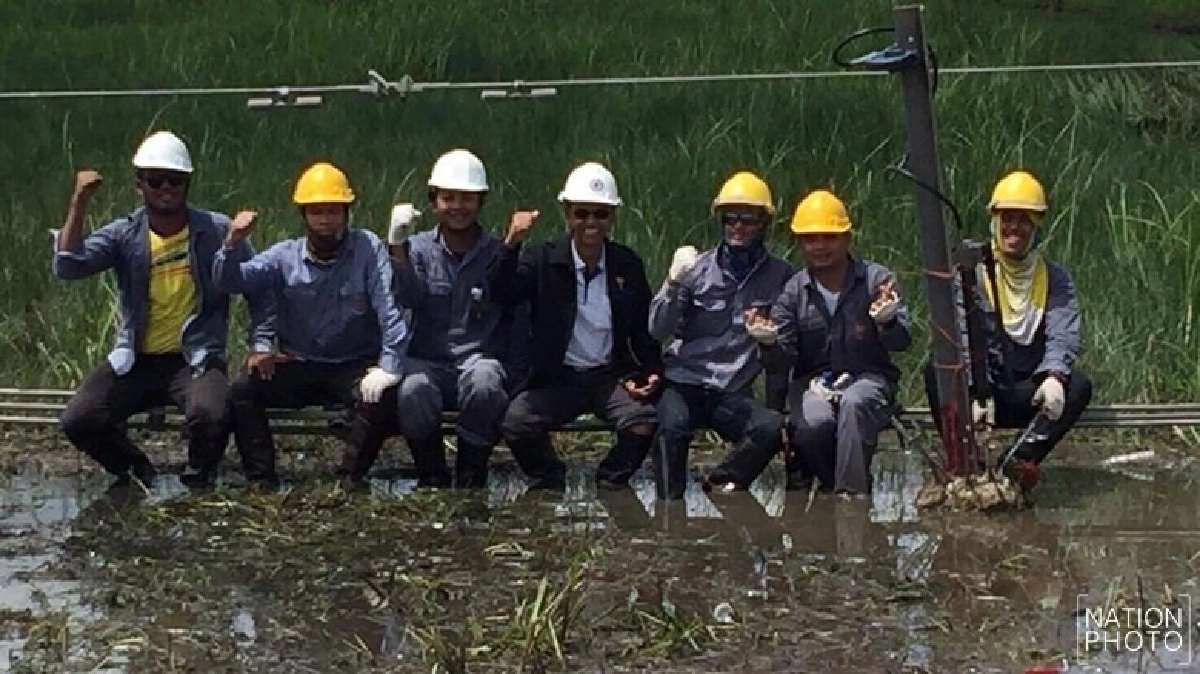 ระบบไฟฟ้าปัตตานีกลับสู่ภาวะปกติแล้ว