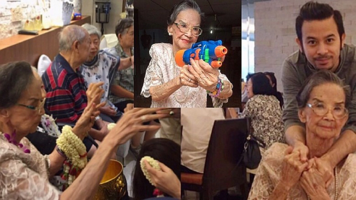 ฟิตเปรี๊ยะ! 'คุณยายมารศรี' วัย 95 คว้าปืนฉีดน้ำโชว์(คลิป) ฟิตเปรี๊ยะ! 'คุณยายมารศรี' วัย 95 คว้าปืนฉีดน้ำโชว์(คลิป)