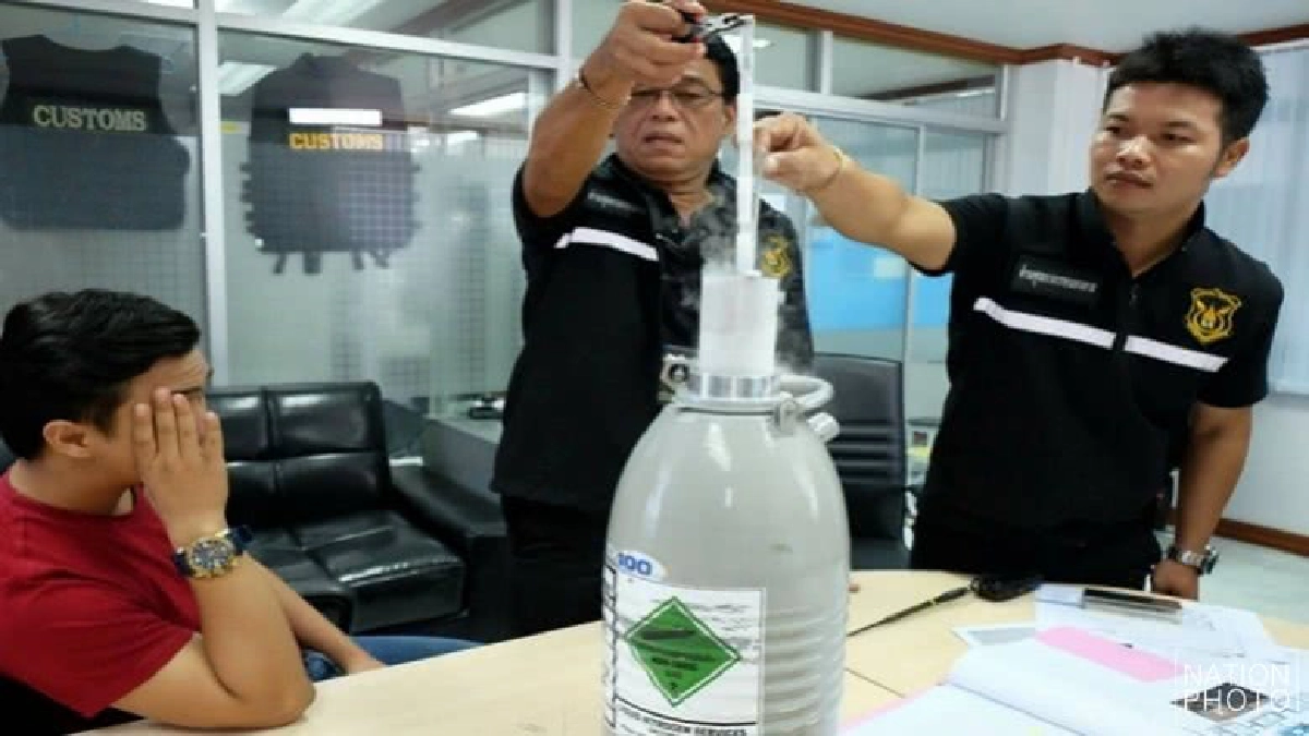 ส่งตรวจ'สารคัดหลั่ง'ถังไนโตรเจน คาด 1-2 รู้ผล! ส่งตรวจ'สารคัดหลั่ง'ถังไนโตรเจน คาด 1-2 รู้ผล!