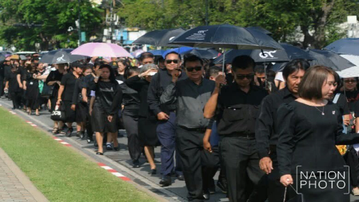 ยอดประชาชนกราบพระบรมศพ 171วัน