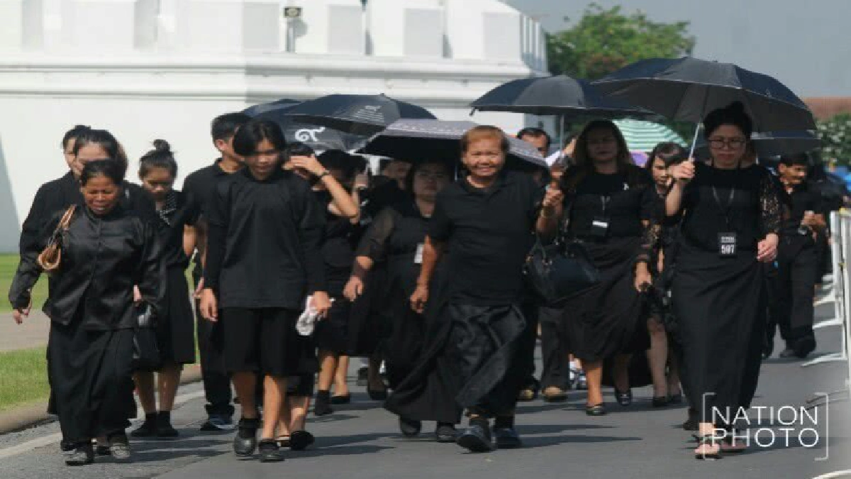 175วันประชาชนเข้ากราบพระบรมศพกว่า 6ล้านคน