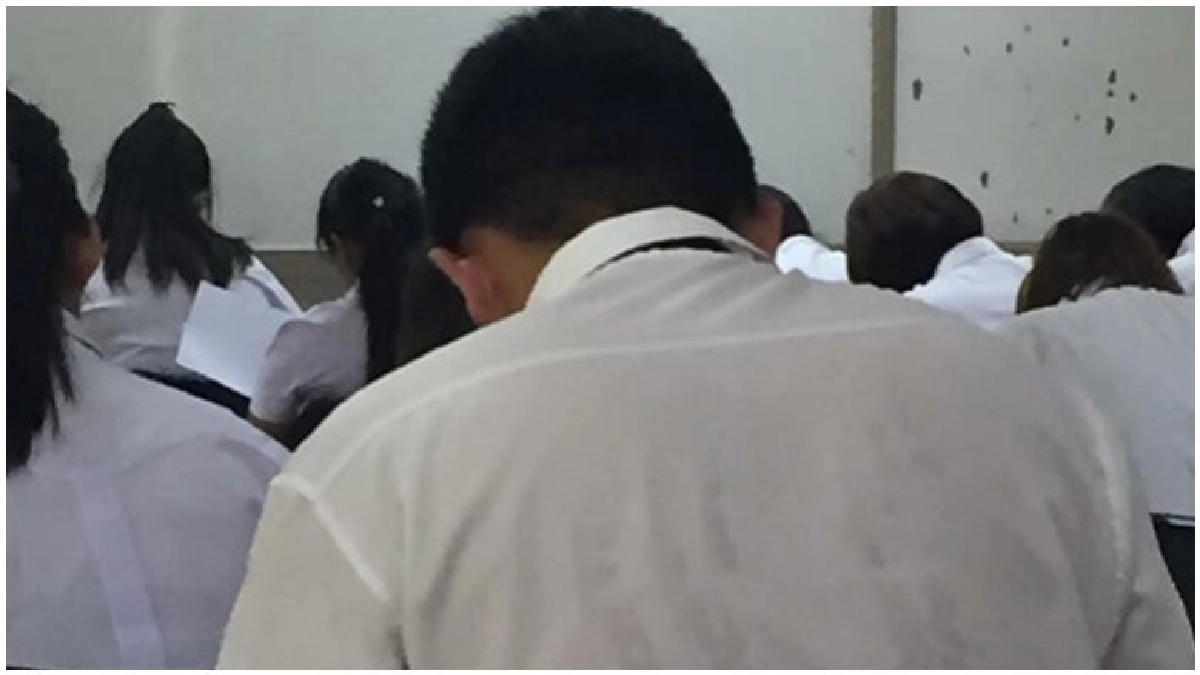 "อดทนนะลูก"...นั่งสอบ"เปิดเทอมอาเซียน" 