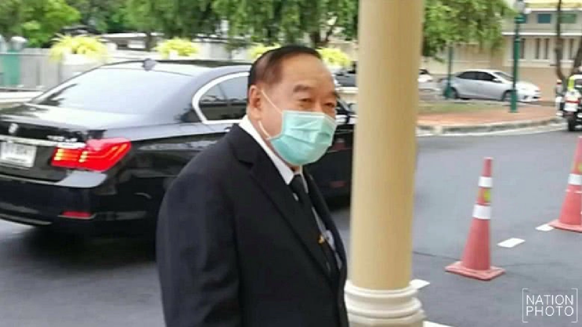 "บิ๊กป้อม" หวัดกิน ใส่แมสเข้าประชุมคกก.ขับเคลื่อน "บิ๊กป้อม" หวัดกิน ใส่แมสเข้าประชุมคกก.ขับเคลื่อน
