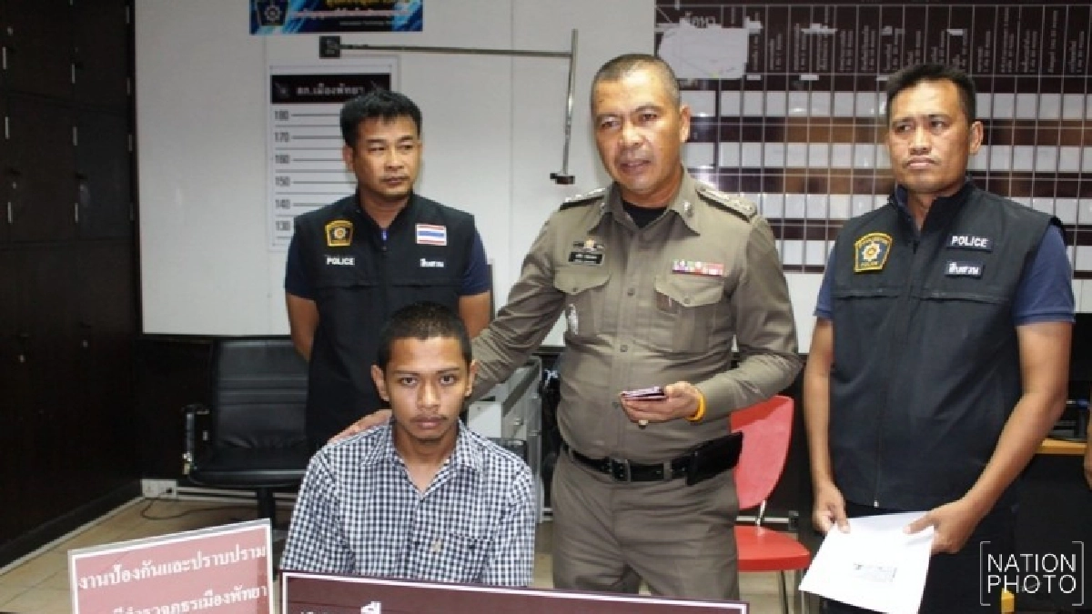 จับอีก 1 โจ๋รุมสกรัมตำรวจพัทยา (มีคลิป)