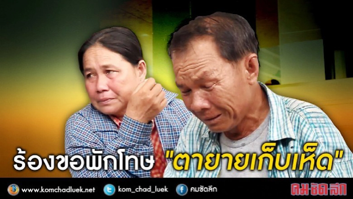 ร้องขอพักโทษ "ตายายเก็บเห็ด" ร้องขอพักโทษ "ตายายเก็บเห็ด"