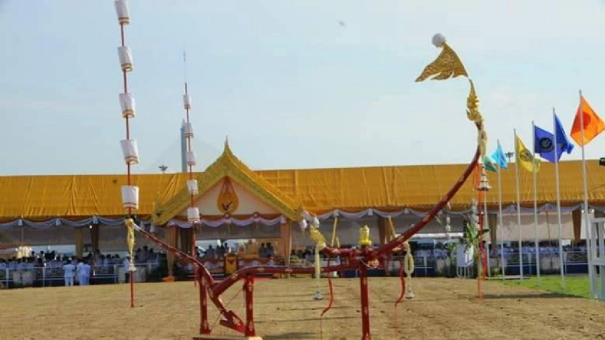 คันไถ...หนึ่งในพระราชพิธีจรดพระนังคัลแรกนาขวัญ 