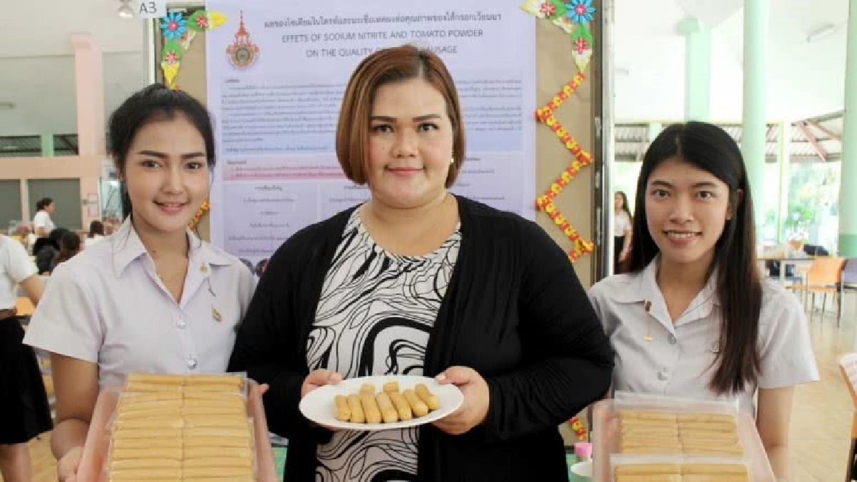 "มะเขือเทศผง"ลดสารก่อมะเร็งในไส้กรอก