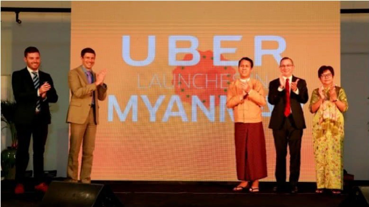 'อูเบอร์'จับมือแท็กซี่'เมียนมา'ยกระดับขนส่งท้องถิ่น