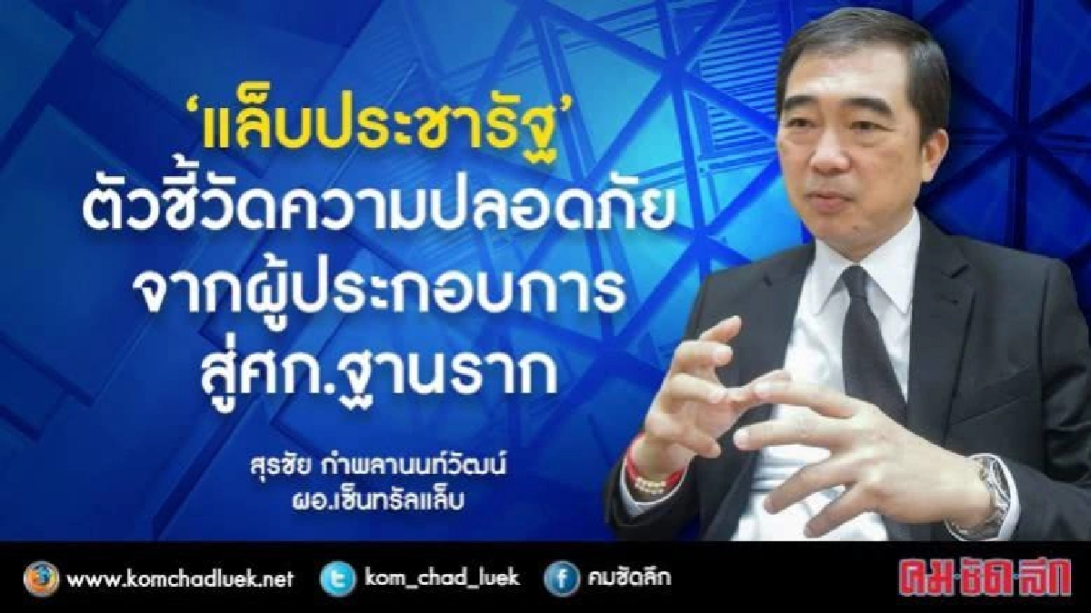 “แล็บประชารัฐ”ตัวชี้วัดความปลอดภัยสินค้าเกษตร