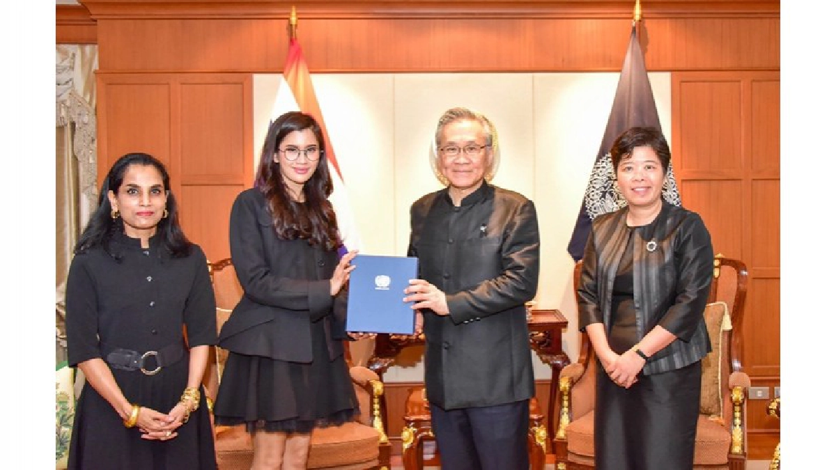 ทูตสันถวไมตรี UNHCR เข้าเยี่ยมคารวะ รัฐมนตรีต่างประเทศ ทูตสันถวไมตรี UNHCR เข้าเยี่ยมคารวะ รัฐมนตรีต่างประเทศ