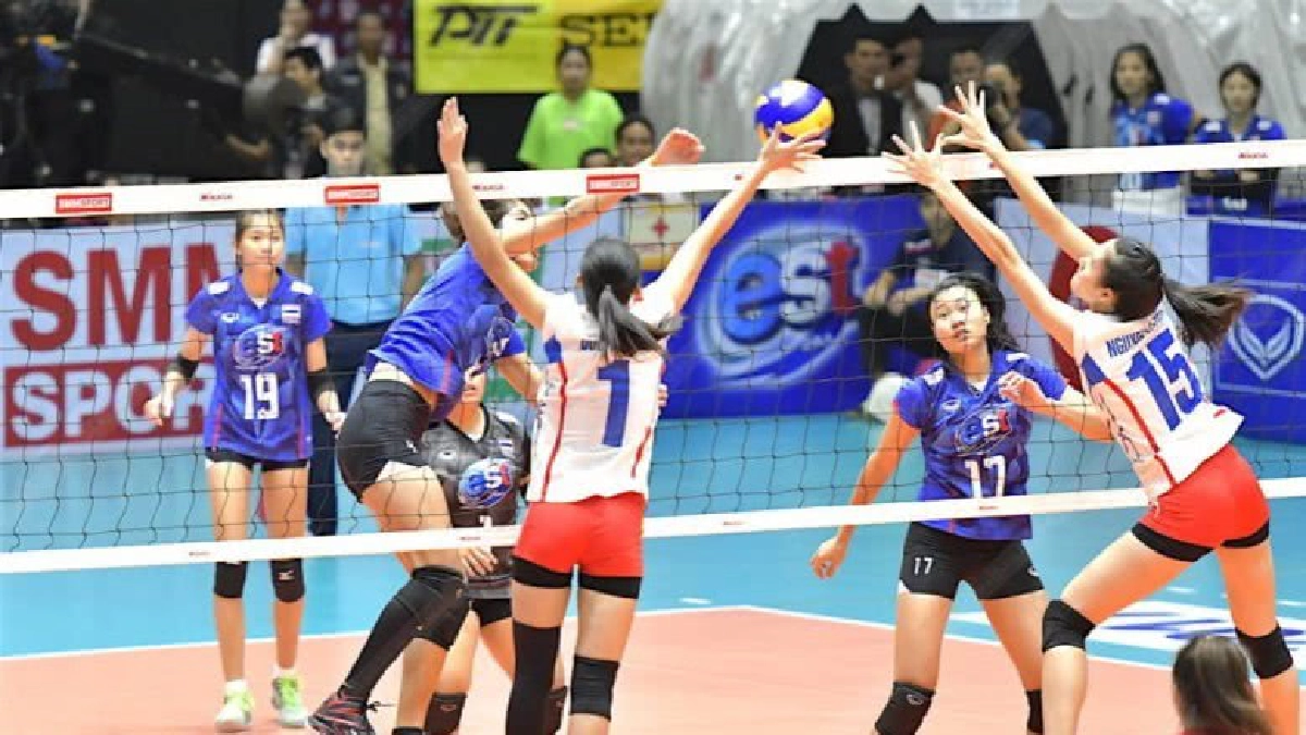วอลเลย์บอลหญิงรุ่นอายุไม่เกิน23ปี ไทยชนะเวียดนามฉลุยรอบชิง วอลเลย์บอลหญิงรุ่นอายุไม่เกิน23ปี ไทยชนะเวียดนามฉลุยรอบชิง