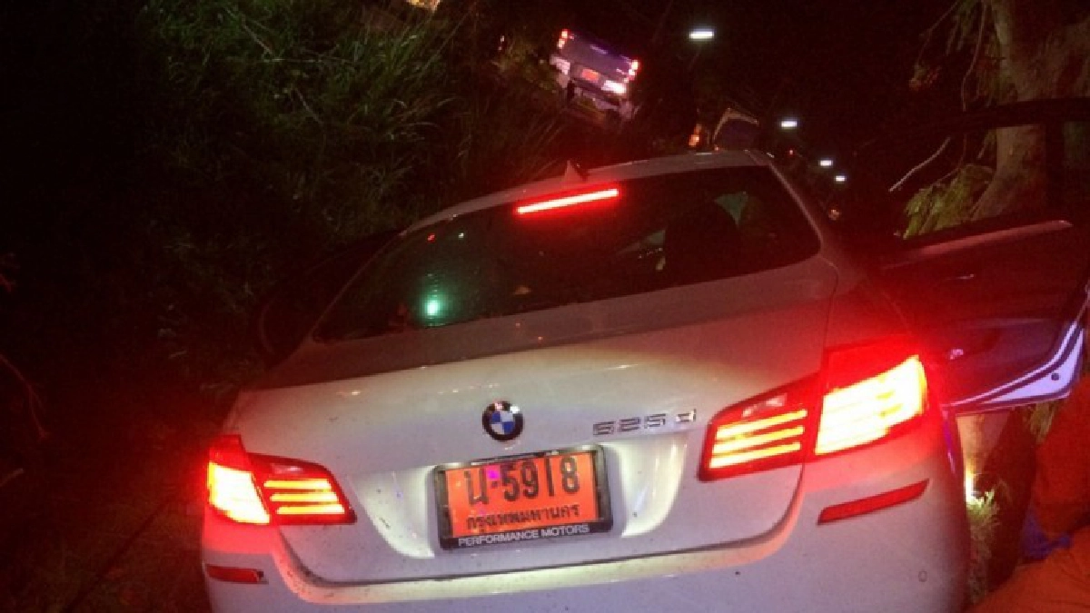 BMชนต้นไม้กุยบุรีดับ2 BMชนต้นไม้กุยบุรีดับ2