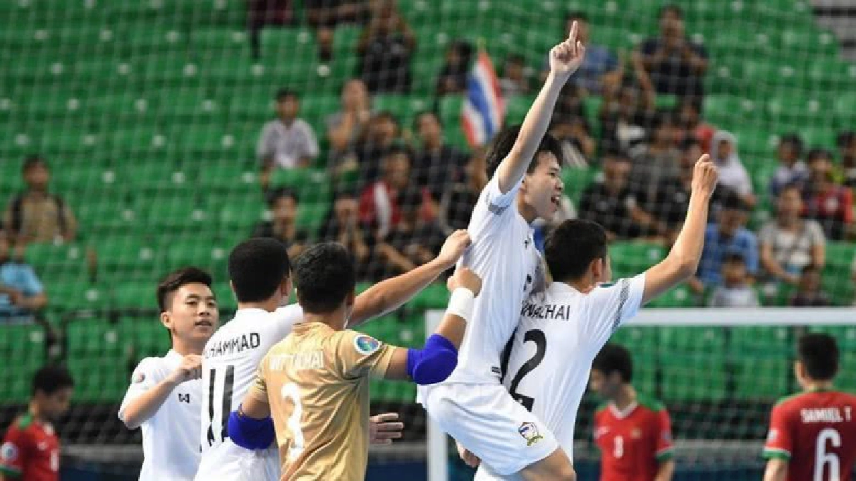 "ไทย"ถล่ม"อินโด"4-2ลิ่วรอบตัดเชือกศึกฟุตซอลเอเอฟซียู-20